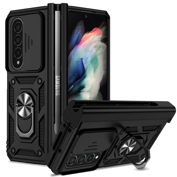 For Samsung Galaxy Z Fold4 Sliding Camshield Holder Phone Case