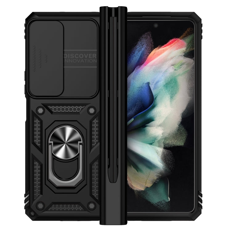 For Samsung Galaxy Z Fold4 Sliding Camshield Holder Phone Case