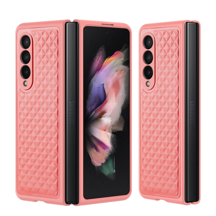 For Samsung Galaxy Z Fold3 5G DUX DUCIS Venice Series Shockproof Genuine Leather Phone Case