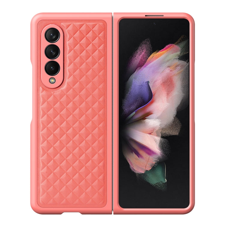 For Samsung Galaxy Z Fold3 5G DUX DUCIS Venice Series Shockproof Genuine Leather Phone Case