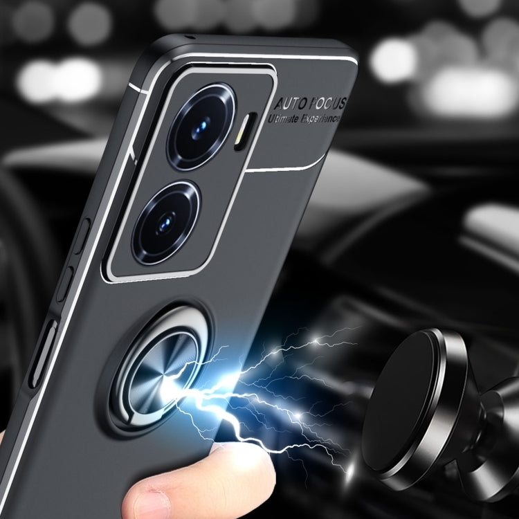 For vivo Y77 Metal Ring Holder TPU Phone Case