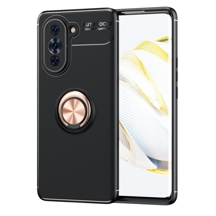 For Huawei nova 10/nova 10 Pro Metal Ring Holder TPU Phone Case