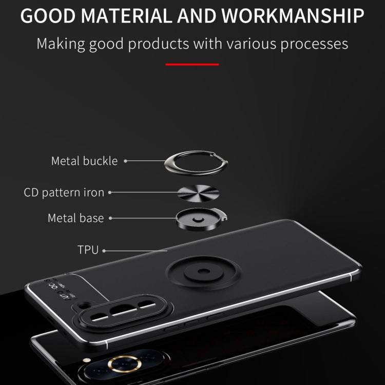 For Huawei nova 10/nova 10 Pro Metal Ring Holder TPU Phone Case