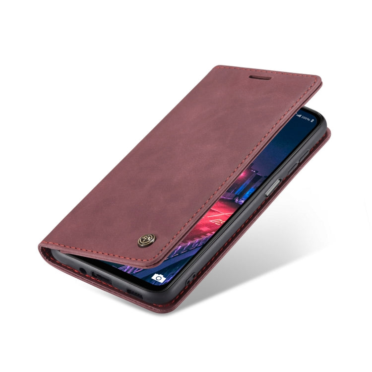 For Samsung Galaxy M53 5G CaseMe 013 Multifunctional Horizontal Flip Leather Phone Case