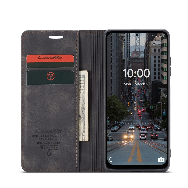For Samsung Galaxy M53 5G CaseMe 013 Multifunctional Horizontal Flip Leather Phone Case