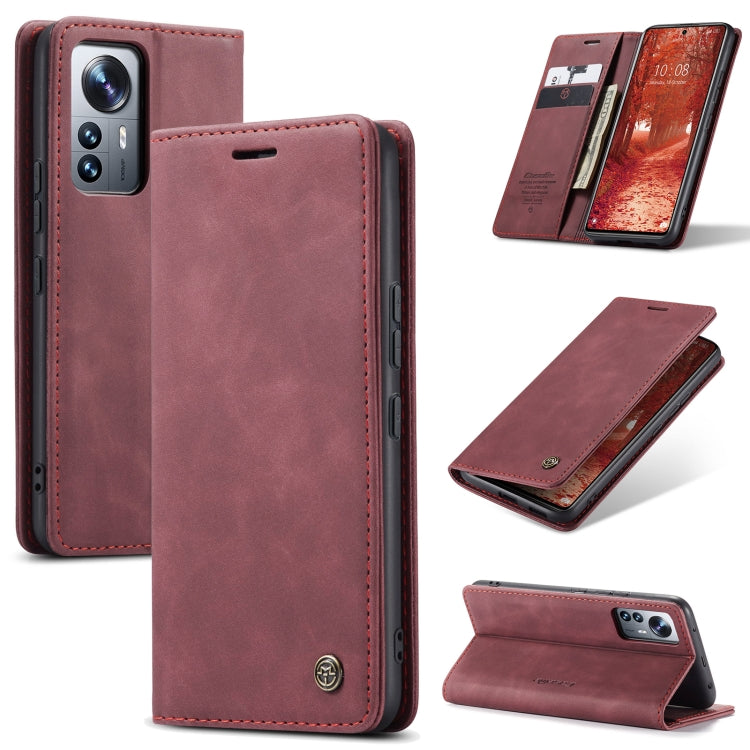 For Xiaomi 12 Lite CaseMe 013 Multifunctional Horizontal Flip Leather Phone Case