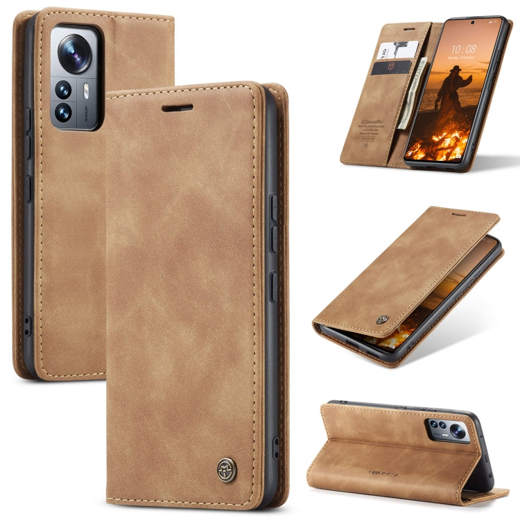 For Xiaomi 12 Lite CaseMe 013 Multifunctional Horizontal Flip Leather Phone Case