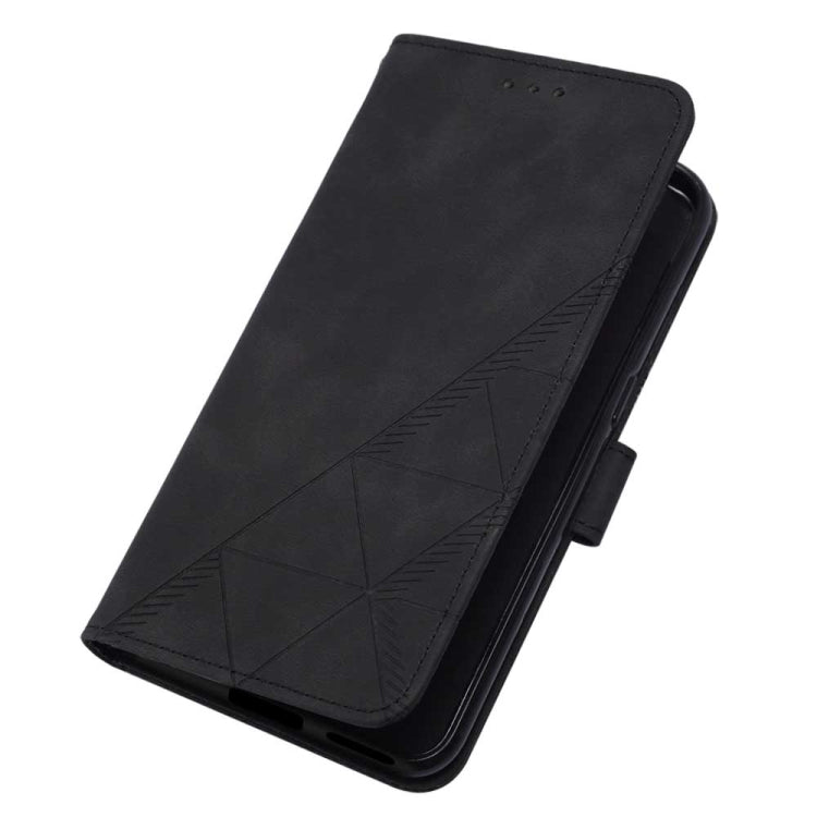 For OPPO Reno8 Pro Crossbody 3D Embossed Flip Leather Phone Case