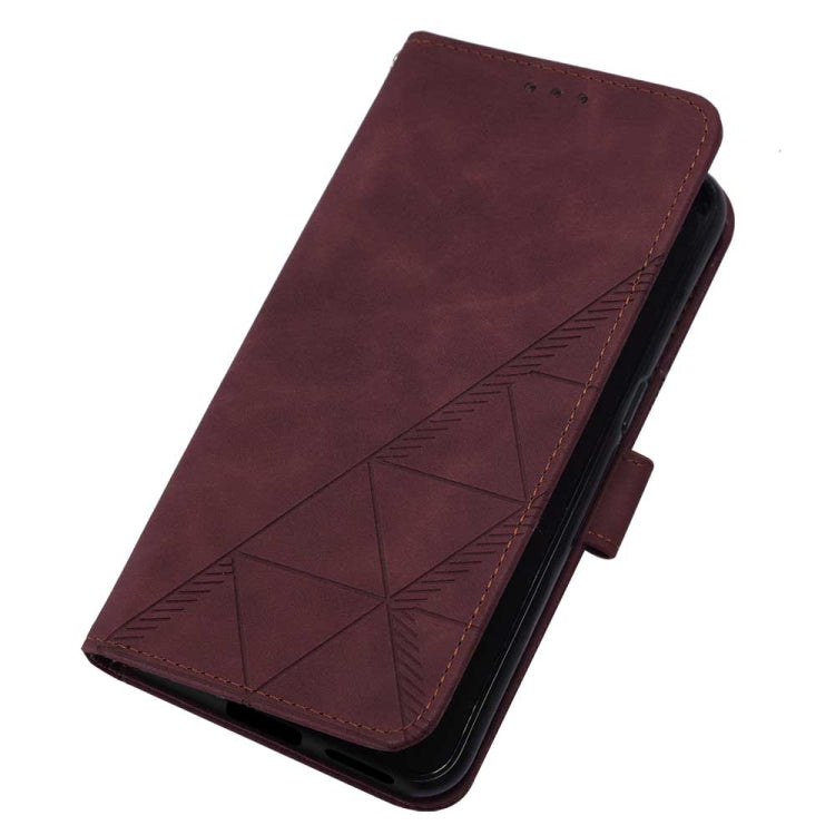 For OPPO Reno8 Pro Crossbody 3D Embossed Flip Leather Phone Case