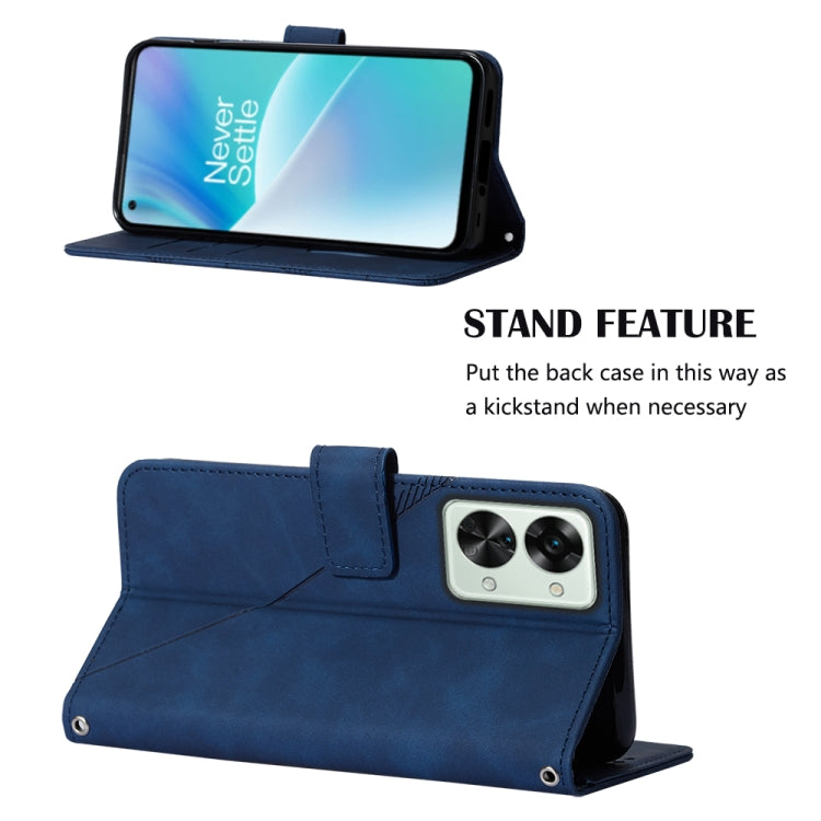 For OnePlus Nord 2T Crossbody 3D Embossed Flip Leather Phone Case