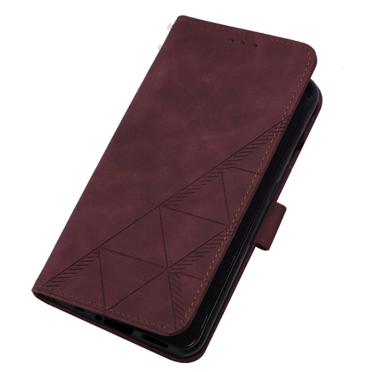 For OnePlus Nord 2T Crossbody 3D Embossed Flip Leather Phone Case