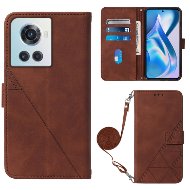 For OnePlus Ace 5G Crossbody 3D Embossed Flip Leather Phone Case