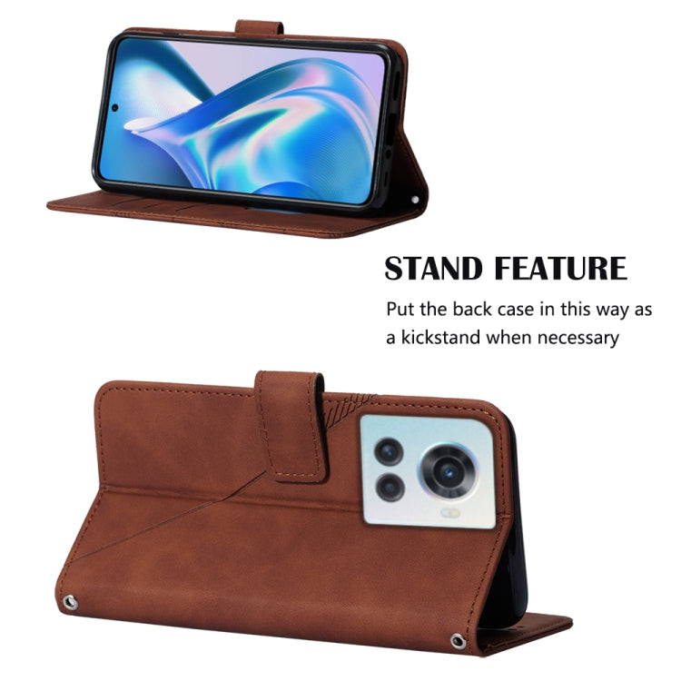 For OnePlus Ace 5G Crossbody 3D Embossed Flip Leather Phone Case