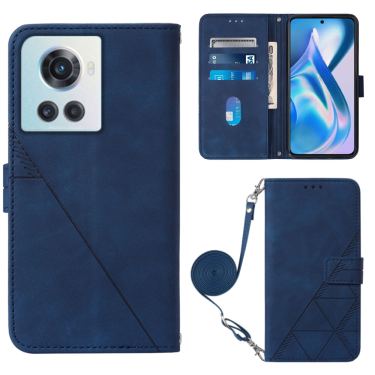 For OnePlus Ace 5G Crossbody 3D Embossed Flip Leather Phone Case