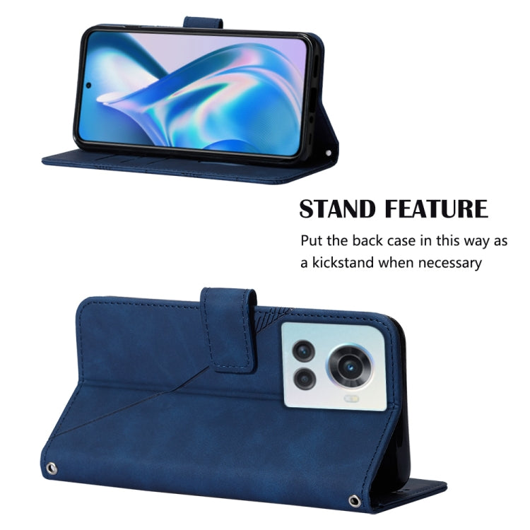 For OnePlus Ace 5G Crossbody 3D Embossed Flip Leather Phone Case
