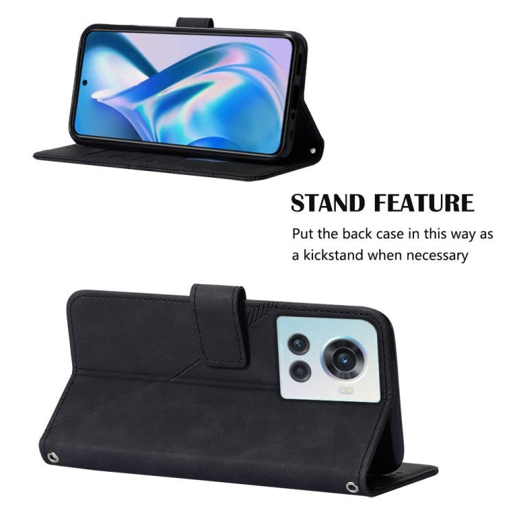 For OnePlus Ace 5G Crossbody 3D Embossed Flip Leather Phone Case