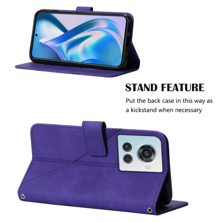 For OnePlus Ace 5G Crossbody 3D Embossed Flip Leather Phone Case