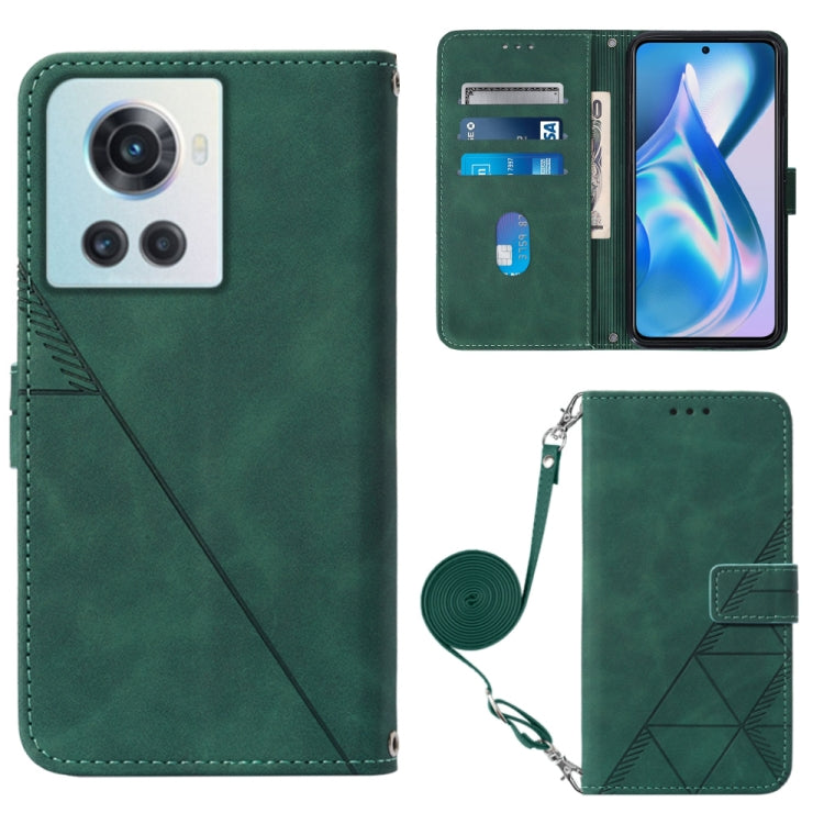 For OnePlus Ace 5G Crossbody 3D Embossed Flip Leather Phone Case