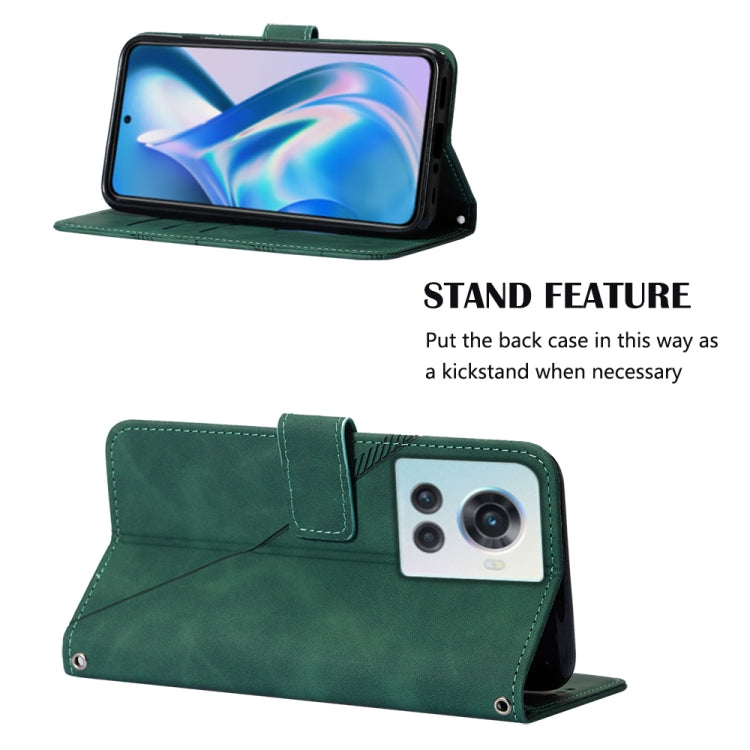 For OnePlus Ace 5G Crossbody 3D Embossed Flip Leather Phone Case