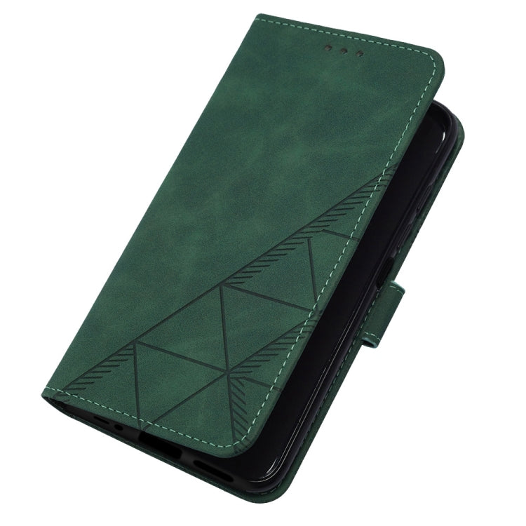 For Motorola Moto E32 Crossbody 3D Embossed Flip Leather Phone Case