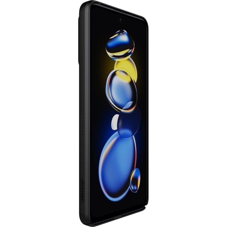 For Xiaomi Redmi Note 11T Pro/11T Pro+ 5G/Poco X4 GT 5G NILLKIN Black Mirror Series Camshield PC Phone Case