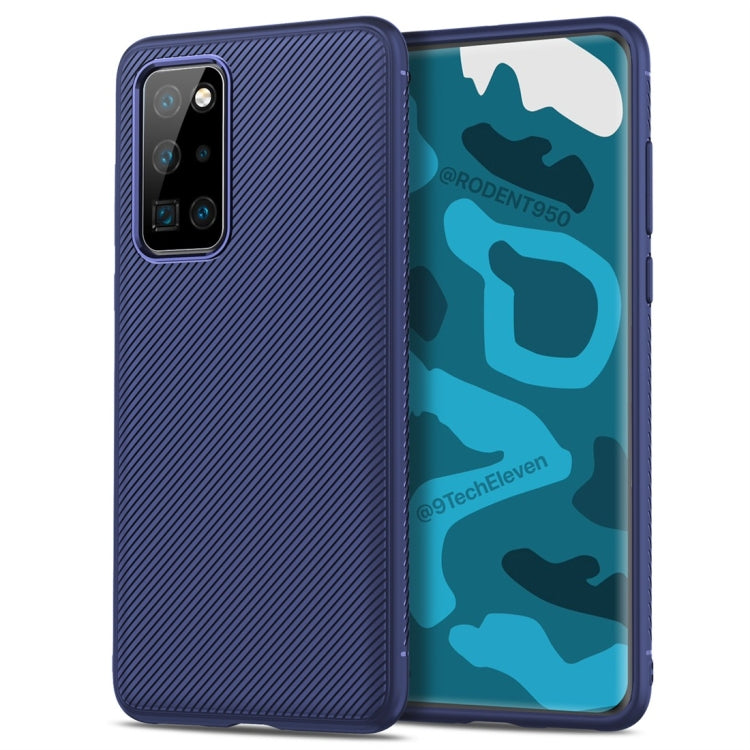 For Huawei P40 Pro Lenuo Leshen Series Stripe Texture TPU Protective Case