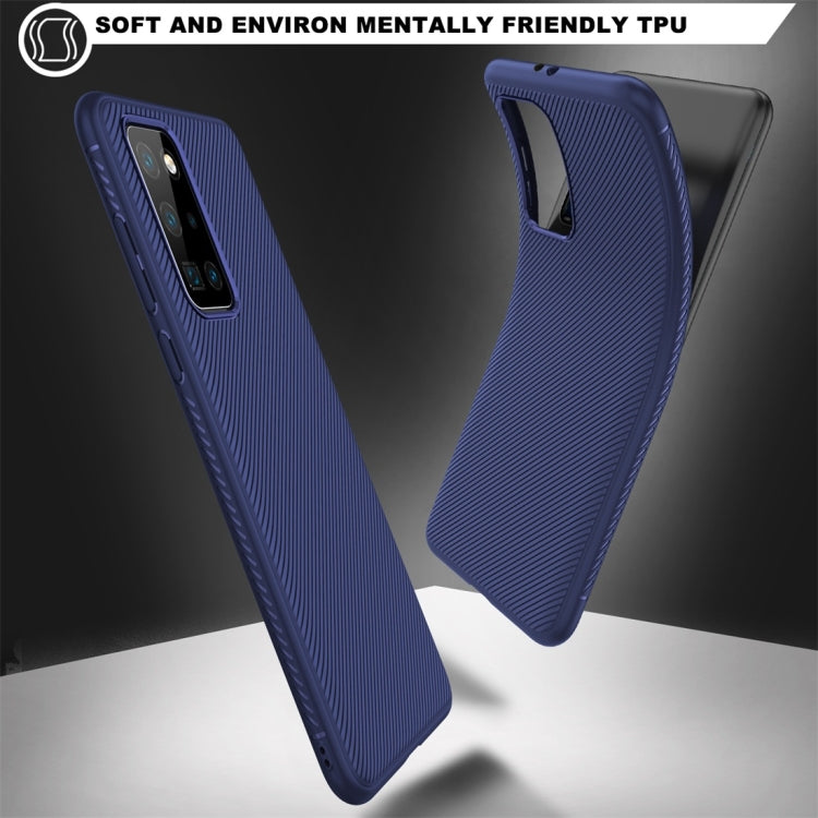 For Huawei P40 Pro Lenuo Leshen Series Stripe Texture TPU Protective Case
