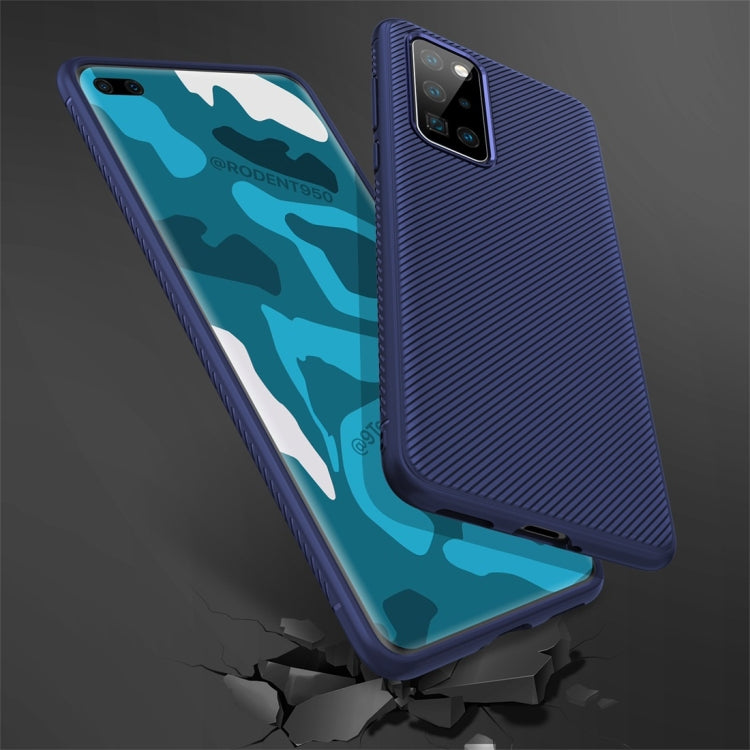 For Huawei P40 Pro Lenuo Leshen Series Stripe Texture TPU Protective Case