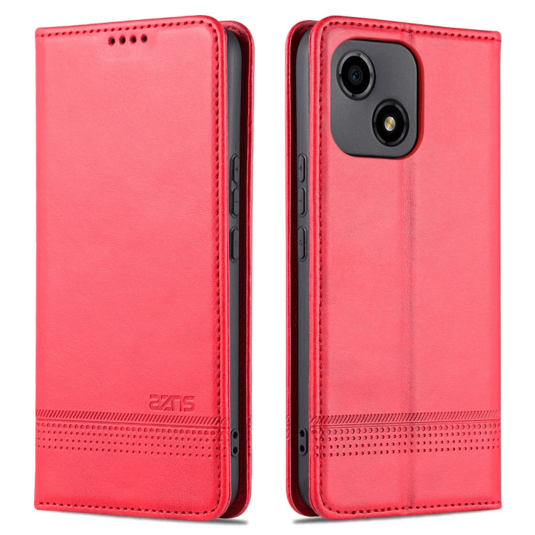 For Honor Play 30 AZNS Magnetic Calf Texture Flip Leather Phone Case