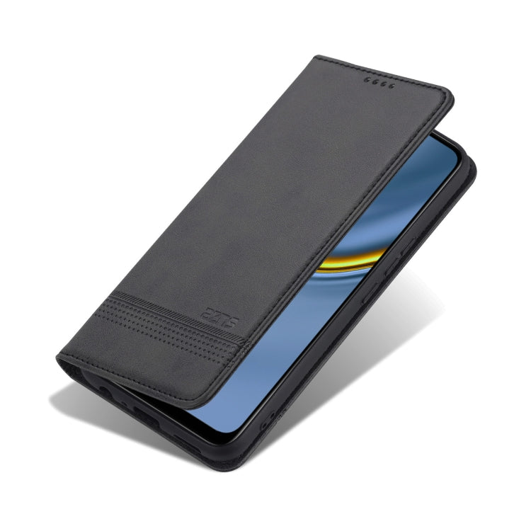 For Honor Play 30 AZNS Magnetic Calf Texture Flip Leather Phone Case