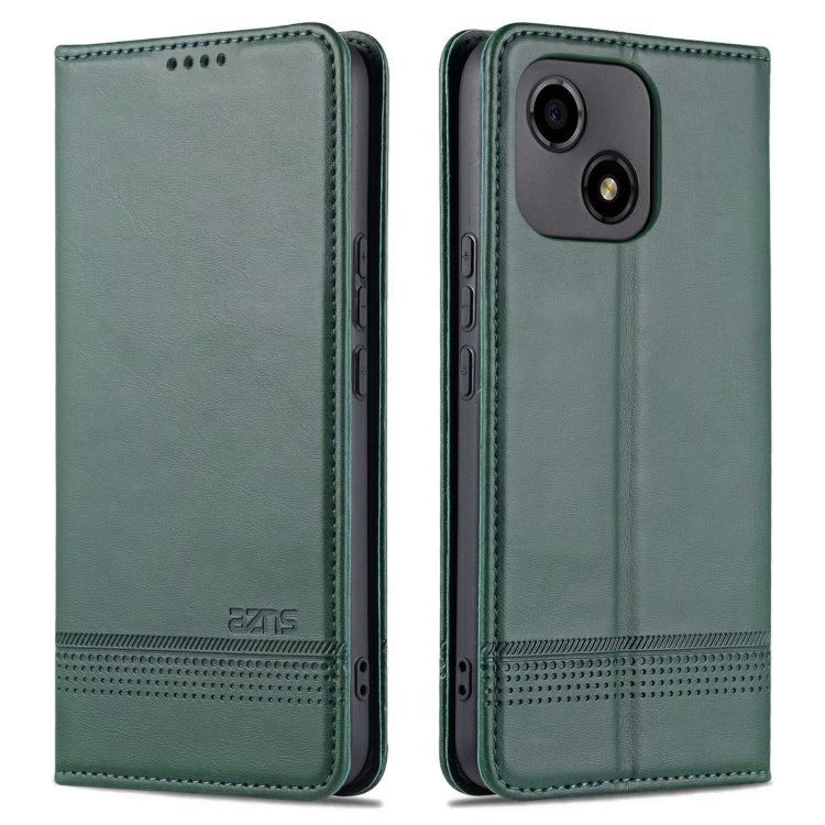 For Honor Play 30 AZNS Magnetic Calf Texture Flip Leather Phone Case
