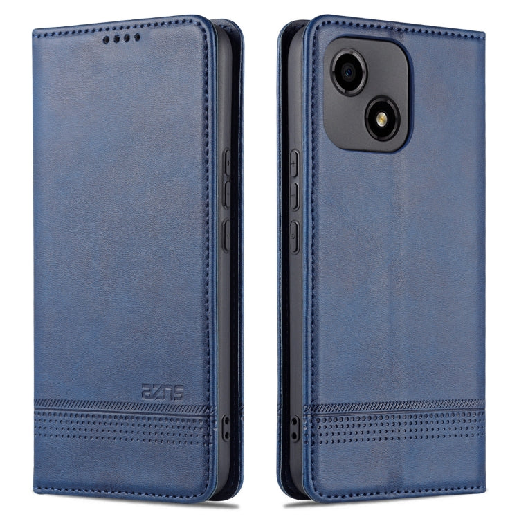 For Honor Play 30 AZNS Magnetic Calf Texture Flip Leather Phone Case