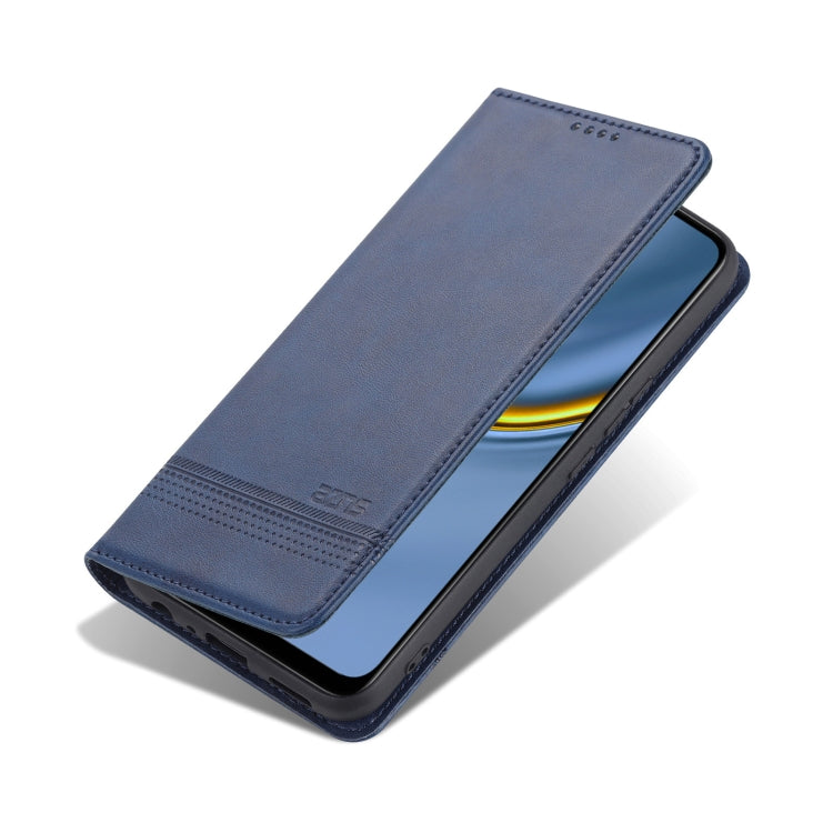 For Honor Play 30 AZNS Magnetic Calf Texture Flip Leather Phone Case