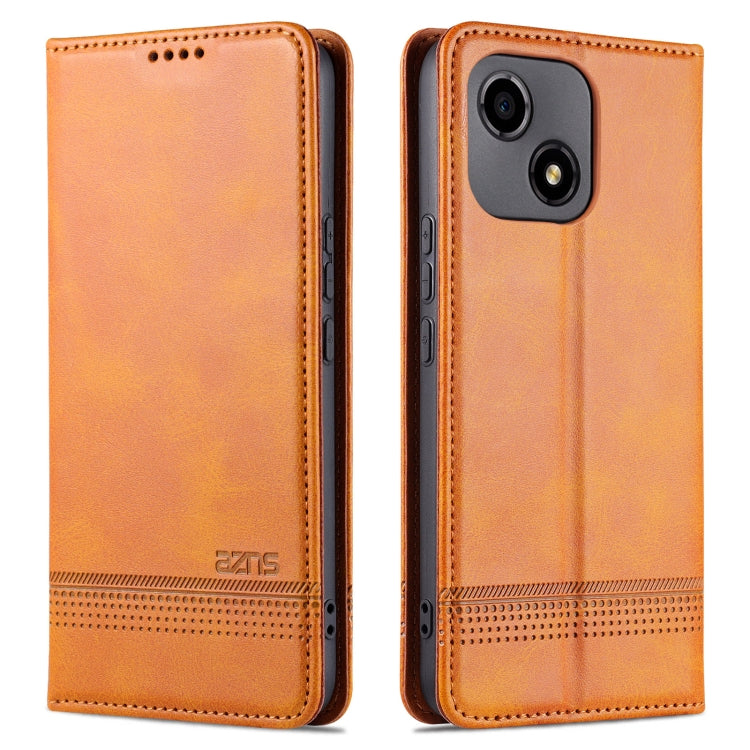 For Honor Play 30 AZNS Magnetic Calf Texture Flip Leather Phone Case