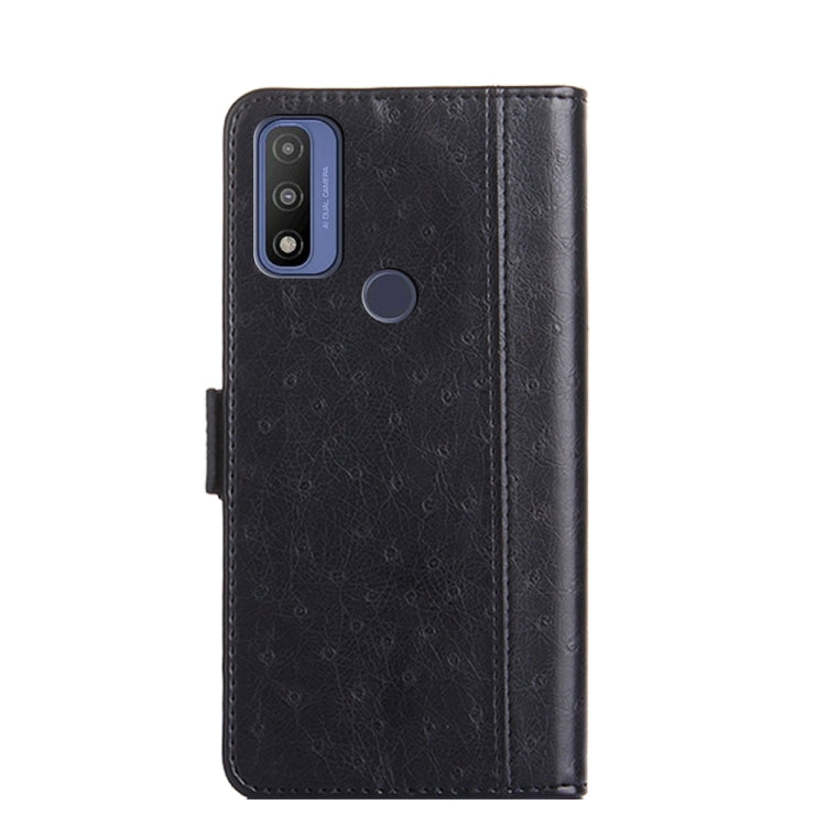 For Motorola Moto G Pure Ostrich Texture Flip Leather Phone Case