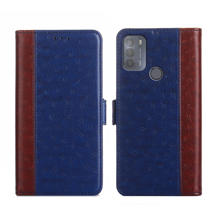 For Motorola Moto G50 Ostrich Texture Flip Leather Phone Case