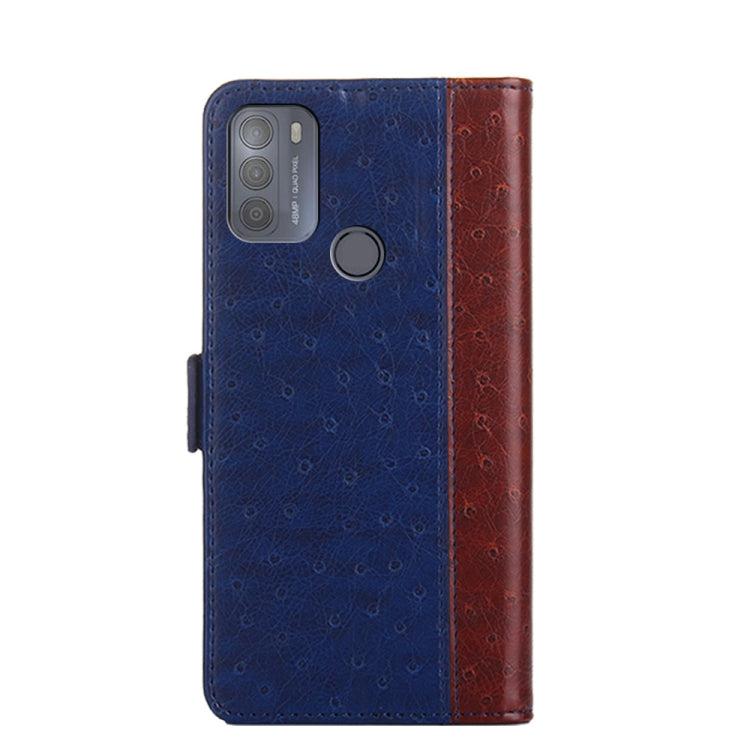 For Motorola Moto G50 Ostrich Texture Flip Leather Phone Case