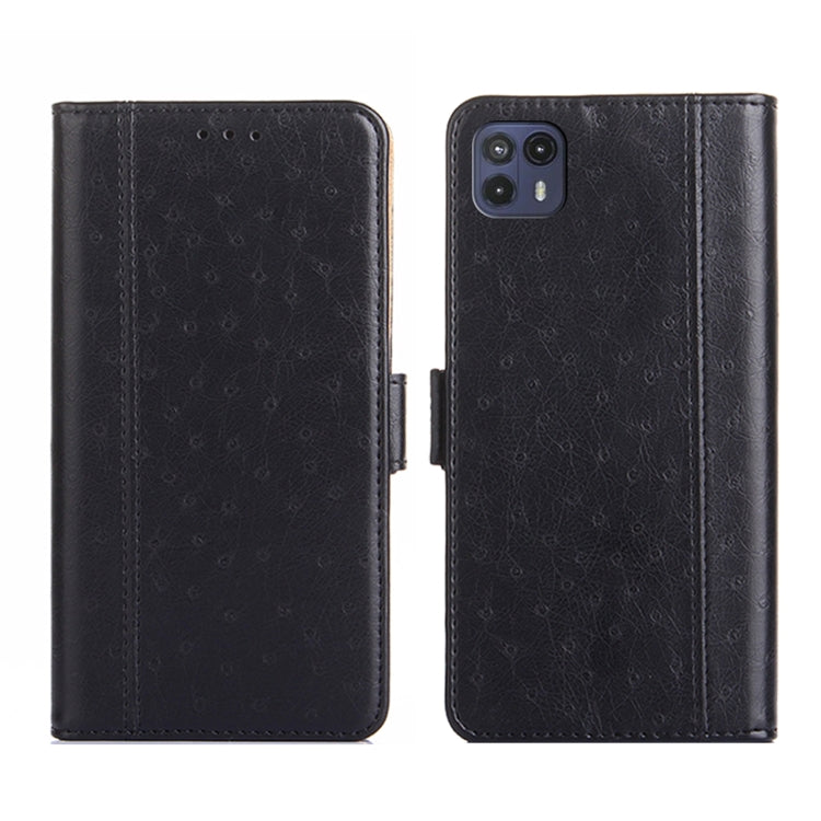 For Motorola Moto G50 5G Ostrich Texture Flip Leather Phone Case