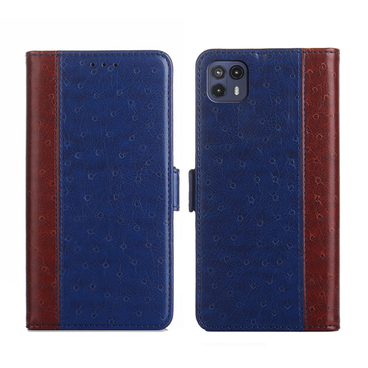 For Motorola Moto G50 5G Ostrich Texture Flip Leather Phone Case