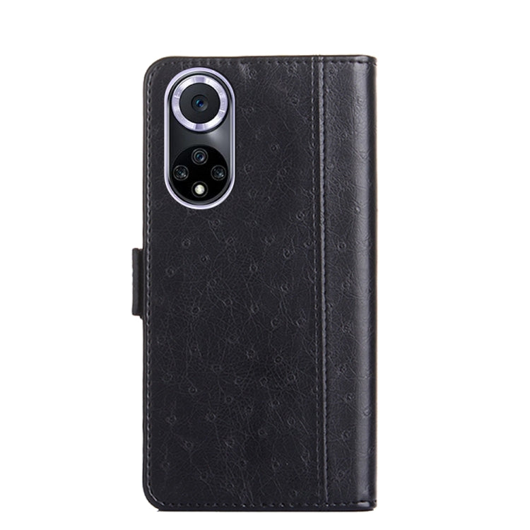For Huawei nova 9 Ostrich Texture Flip Leather Phone Case