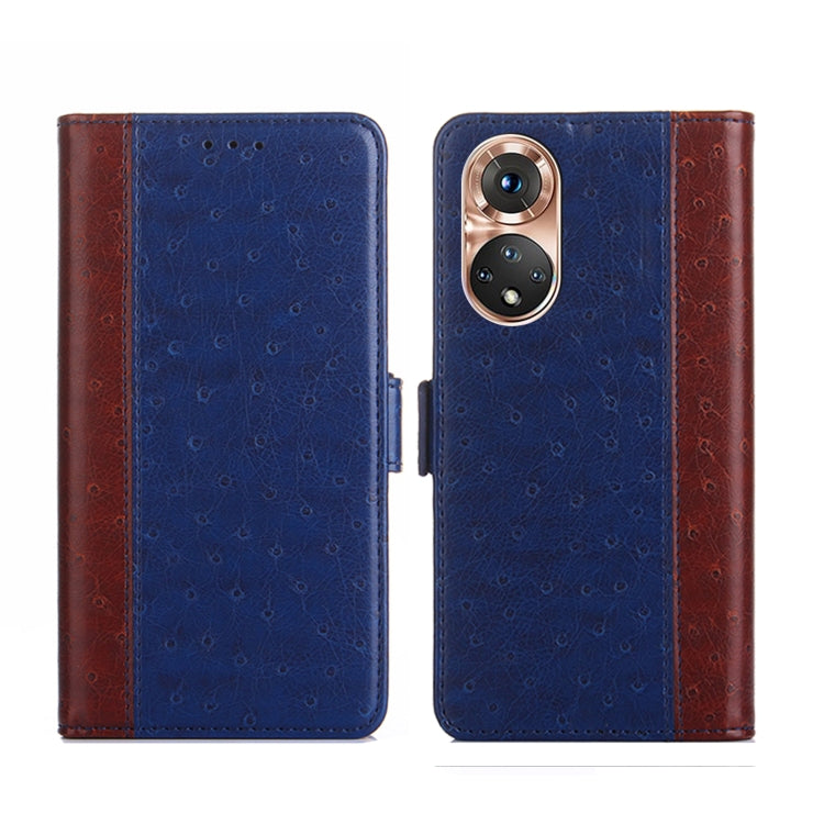 For Honor 50 Ostrich Texture Flip Leather Phone Case