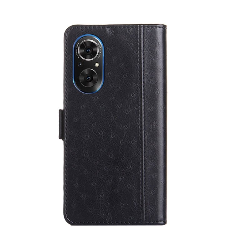 For Honor 50 SE Ostrich Texture Flip Leather Phone Case