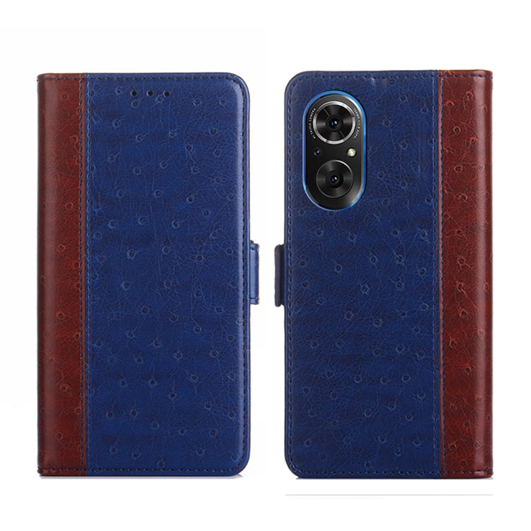 For Honor 50 SE Ostrich Texture Flip Leather Phone Case