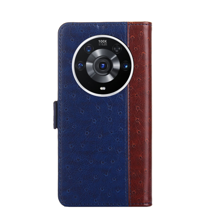 For Honor Magic3 Pro Ostrich Texture Flip Leather Phone Case