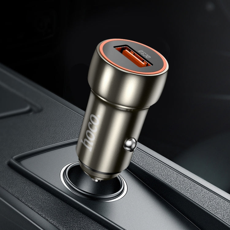 hoco Z46 Blue Shield Single Port QC3.0 Car Charger