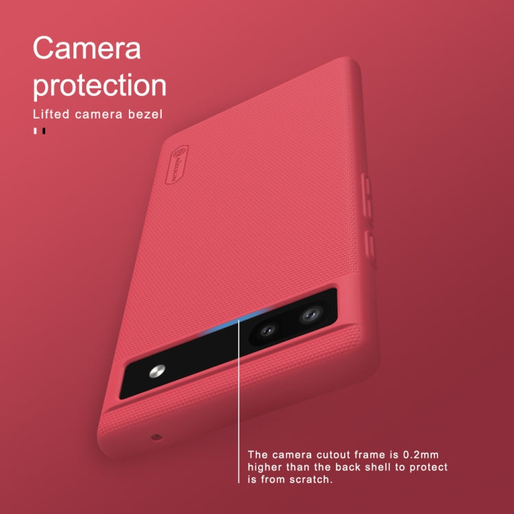 For Google Pixel 6a NILLKIN Frosted PC Phone Case