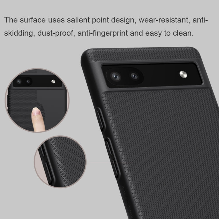 For Google Pixel 6a NILLKIN Frosted PC Phone Case