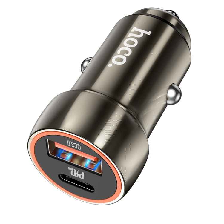 hoco Z46A Blue Whale PD20W + QC3.0 Car Charger