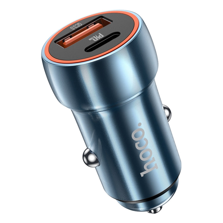 hoco Z46A Blue Whale PD20W + QC3.0 Car Charger
