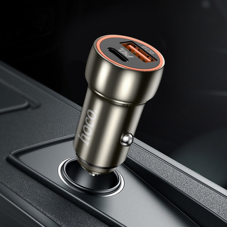 hoco Z46A Blue Whale PD20W + QC3.0 Car Charger